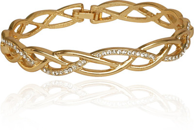 35% OFF on TOUCHSTONE Metal Gold-plated Bracelet