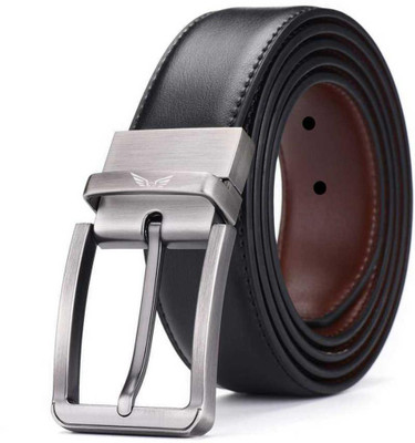 new pine Boys Casual, Evening, Formal, Party Black Texas Leatherite Reversible Belt