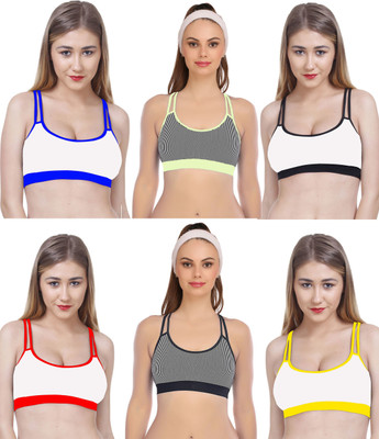Bech Curve N-DD-Bra Women Minimizer Non Padded Bra(Blue, Green, Black, Red, Black, Yellow)