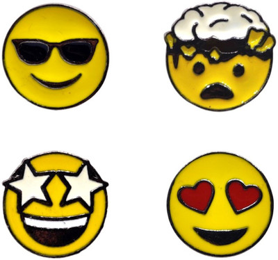 FURE Emoji Enamel Pins Brooch(Multicolor)