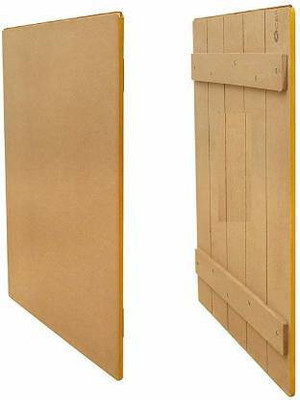Antiquity 16 X 23 Pure Linen Fine Grain Board Canvas (Set of 1)(Brown)