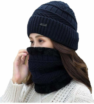 PinKit Solid Beanie Cap(Pack of 4)