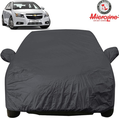 Microline Car Cover For Chevrolet Cruze (With Mirror Pockets)(Grey)