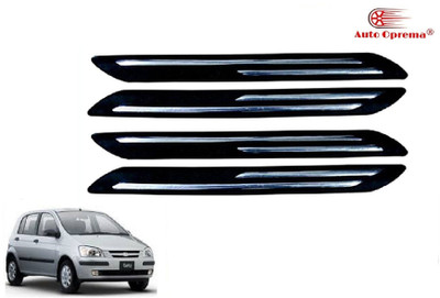 Auto Oprema Plastic Car Bumper Guard(Black, Pack of 4, Hyundai, Getz)