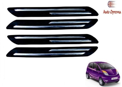 Auto Oprema Plastic Car Bumper Guard(Black, Pack of 4, Tata, Nano)