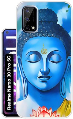 Case Club Back Cover for Realme Narzo 30 Pro 5G, Realme Narzo 30 Pro(Blue, Grip Case, Silicon, Pack of: 1)