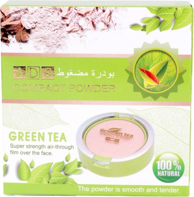 ads Best rich with green tea extract compact powder / concealer ( 1 powder pad) Compact(Beige, 8 g)
