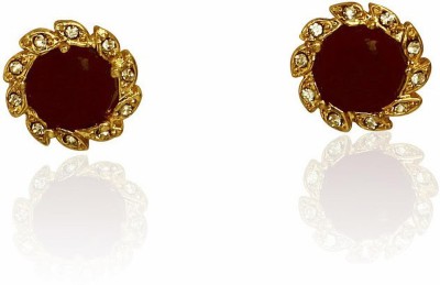 TOUCHSTONE Princess Delight Alloy Stud Earring