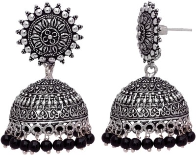 PANKSHRI ENTERPRISE Oxidised Jhumki Jhumka Earring For Women Metal Jhumki Earring