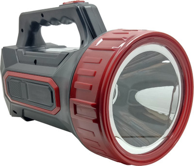 MitSales 150 W Laser light Torch With 2 km Long Range & Strong ABS Plastic Body 10 hrs Torch Emergency Light(Red & Black)