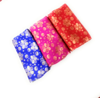Cotton colors Cotton Blend Self Design Blouse Material