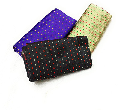 Cotton colors Cotton Blend Self Design Blouse Material
