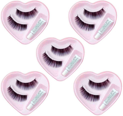 overlook Eye Lashes For Party Wear (Pack of 5)(Pack of 5)