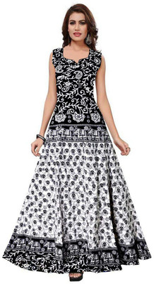 Disha Gallery LIVE Flared/A-line Gown(Multicolor)
