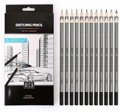 Pehrovin 9H TO 14B Pencil(Pack of 24)