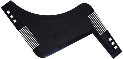 Frackson Beard Shaping and Styling Template Tool with Inbuilt Comb for Perfect Line Up and Edging for Men Boy