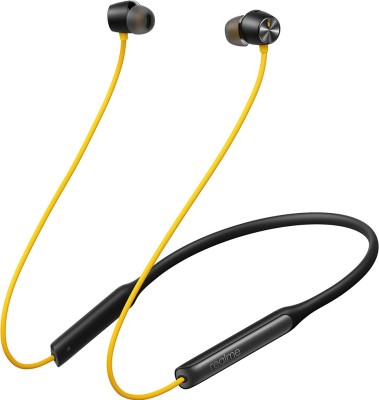 realme Buds Wireless Pro with Active Noise Cancellation (ANC) Bluetooth Headset(Yellow, In the Ear)