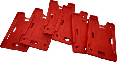 Dey 's stationery store Plastic ID Badge Holder(Pack of 6)