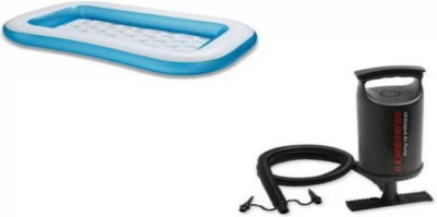 ECOM BHARAT VV3 Inflatable Inflatable Toy Pump, Swimming Pool(Blue)