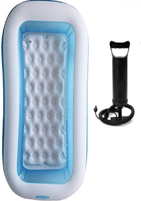 ECOM BHARAT VV19 Inflatable Inflatable Toy Pump, Swimming Pool(Blue)