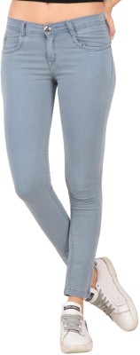 MANTOCK Slim Women Grey Jeans