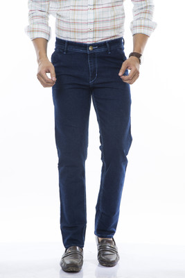 Moudlin Slim Men Dark Blue Jeans