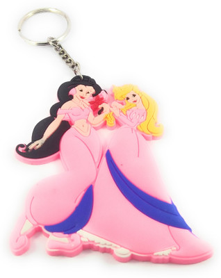 Key Era Princess Cinderella Lady Best Friend NO4 Cartoon Single Side Keyring Key Chain