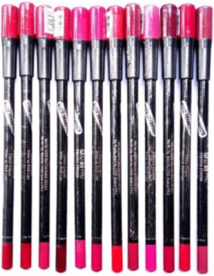 ads Lipliner different 12 shades(Multicolor)