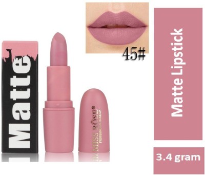 MISS ROSE Professional Makeup Matte lipstick Lip Crayon(Times Square, 3.4 g)