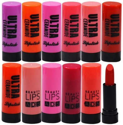 ads Ultra Ceramide Matte Lipstick(Multicolour, 2.5 g)