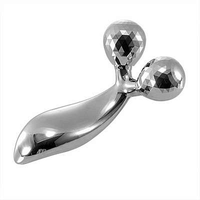 UZAN XIV®-780-LO-Roller 3D Y Shape Massager Roller 3D Y Shape Massager Massager(Silver)