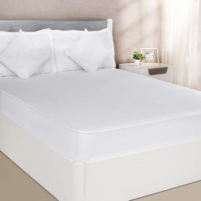 Relaxfeel Fitted Single Size Stretchable, Waterproof Mattress Cover(White)