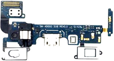 Shinzo USB Charging Board Flex Cable Ribbon Connector with Earphone Jack Compatible for Samsung Galaxy A5 (A500G) OG - Charging Connector Flex cable