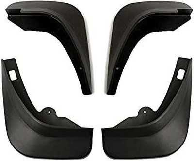 Trac Rear Mud Guard, Front Mud Guard For Maruti SX4 NA(Black)