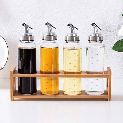 OFFERZONE 500 ml Cooking Oil Dispenser Set(Pack of 4)