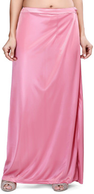 YMS DUSTYPINKLYCRAPETTICOAT Lycra Blend Petticoat(XL)