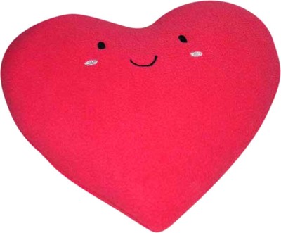 Oscar Home Polyester Fibre Smiley Sleeping Pillow Pack of 1(Red)
