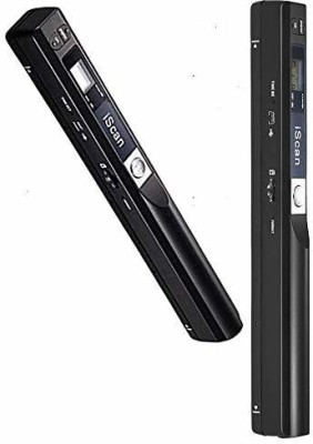 microware 32GB SD Card Supported Portable Scanner with OCR Reader 900Dpi Iscan Handheld A4 Document / Book Scanner Jpg And Pdf Formate Corded Portable Scanner