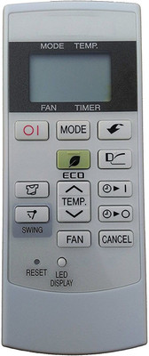 Akshita Ac Remote Compatible for SHARP No.156 Ac Remote Control ( Check Image with Old Remote ) Sharp Remote Controller(White)