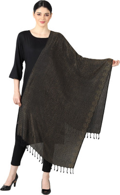 FLYER Woven, Striped, Self Design, Solid Viscose, Cotton Blend Women Stole, Scarf, Fancy Scarf