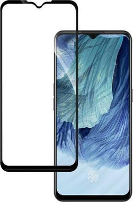 Caseline Edge To Edge Tempered Glass for OPPO F17(Pack of 1)