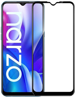 TESPARK Edge To Edge Tempered Glass for Realme Narzo 30A(Pack of 1)