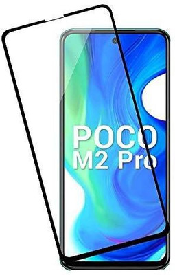 Caseline Edge To Edge Tempered Glass for POCO M2 PRO(Pack of 1)