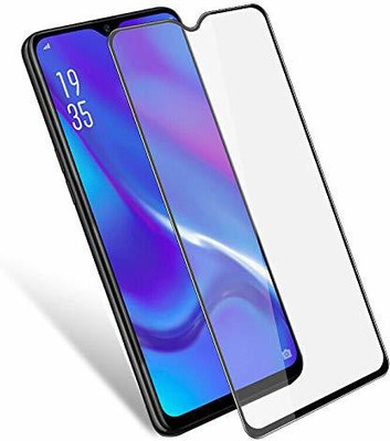 INFINITYWORLD Edge To Edge Tempered Glass for REALME C3(Pack of 1)