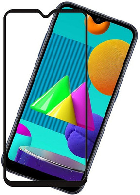 Bodoma Edge To Edge Tempered Glass for Samsung Galaxy M02s(Pack of 1)