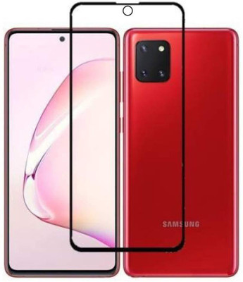 Caseline Edge To Edge Tempered Glass for SAMSUNG GALAXY NOTE 10 LITE(Pack of 1)