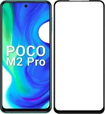 Caseline Edge To Edge Tempered Glass for POCO M2 PRO(Pack of 1)
