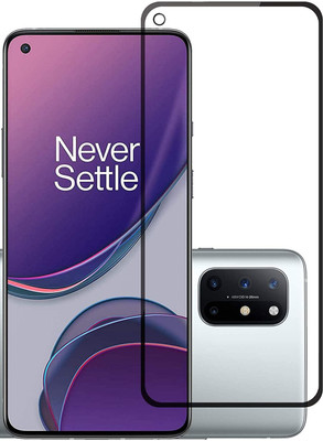 Express Buy Edge To Edge Tempered Glass for OnePlus 8T(Pack of 1)