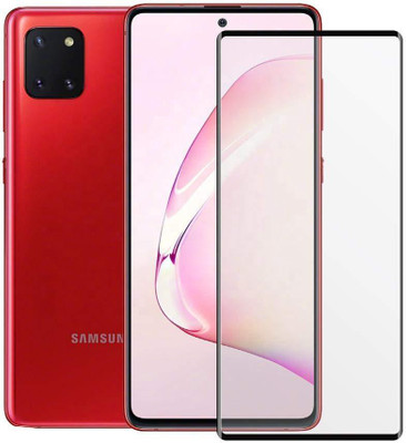 Caseline Edge To Edge Tempered Glass for SAMSUNG GALAXY NOTE 10 LITE(Pack of 1)