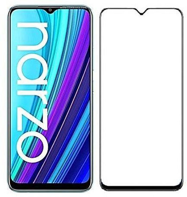 TESPARK Edge To Edge Tempered Glass for Realme Narzo 30A(Pack of 1)